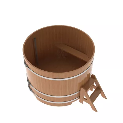 BentWood - Купель круглая из дуба d=1,50 картинка