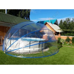 Круглый павильон Pool tent материал ПВХ - 200 мкм, Ø 4,5 метра