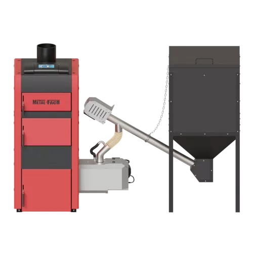 Котел Metal-Fach SMART PELLET 15 кВт с правой подачей (с интернет-модулем)