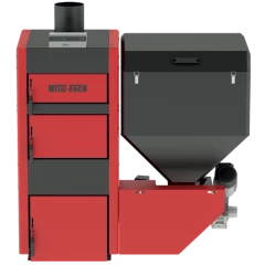 Котел Metal-Fach SMART Auto ECO PLUS 15 кВт с правой подачей (поворотная горелка с самоочисткой)