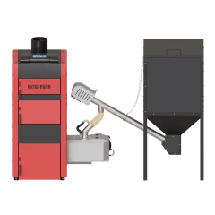 Котел Metal-Fach SMART PELLET 25 кВт с левой подачей (с интернет-модулем)