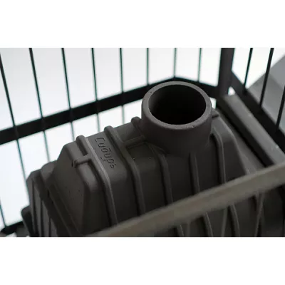 НМК Печь банная чугуннаяСибирь-20. Панорамная дверца (сетка) фото