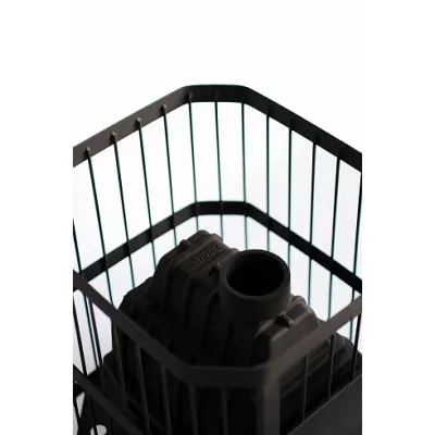 НМК Печь банная чугуннаяСибирь-20. Универсальная чугунная дверца (сетка) фото