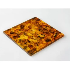 Плитка из янтаря для бани