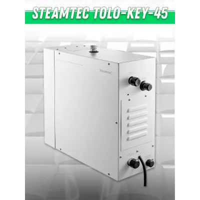 Steamtec TOLO KEY 45 - 4.5 кВт (ВЛАГОСТОЙКИЙ модуль управления), парогенератор для хамама и турецкой бани