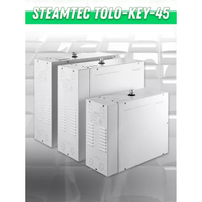 Steamtec TOLO KEY 45 - 4.5 кВт (ВЛАГОСТОЙКИЙ модуль управления), парогенератор для хамама и турецкой бани
