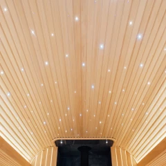 Оптоволоконный комплект звездного неба с мерцанием для бани, сауны, хаммама, иного интерьера. 300 точек.
