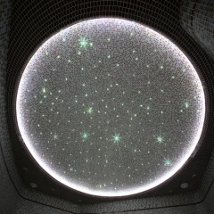 Оптоволоконный комплект звездного неба с мерцанием для бани, сауны, хаммама, иного интерьера. 300 точек.
