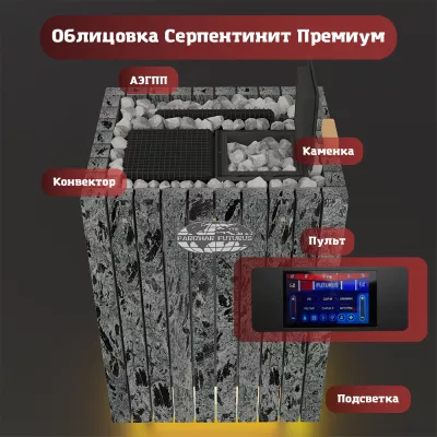 Электрическая паротермальная печь «ПАРиЖАР Футурус»