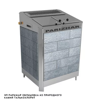 VVD - Электрическая паротермальная печь «ПАРиЖАР» 10 ; 12 ; 16 кВт (380 В) облицовка из природного камня картинка