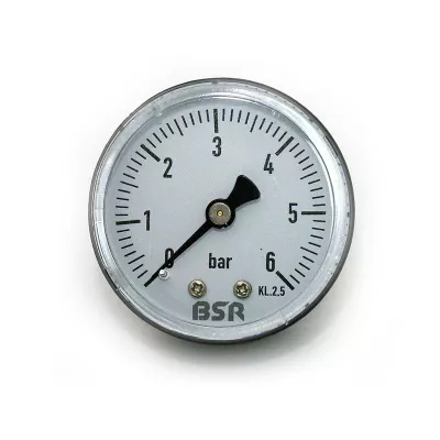 Манометр BSR 6 бар, 1/4 , ? 50, аксиальный