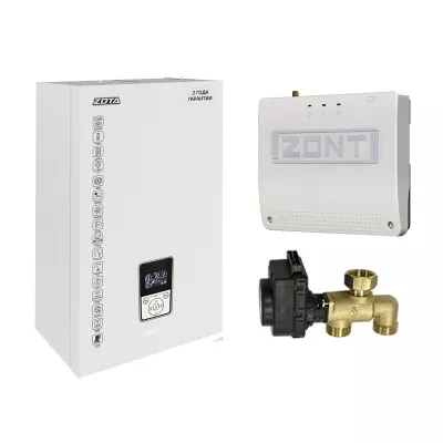 Миникотельная-SET МК-X Plus 14кВт (клапан ZOTA BPV+ZONT SMART 2.0 с OpenTherm)