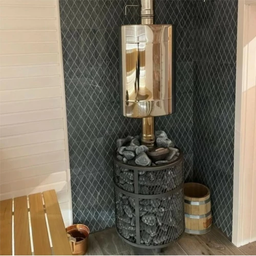 Печь для бани PROMetall  Атмосфера М сетка нержавейка