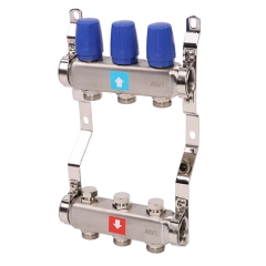 Коллектор без расходомеров, 3 выхода