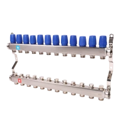 Коллектор без расходомеров, 12 выходов