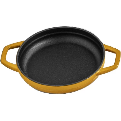 Сковорода с двойной ручкой HS Y KTV 22 SH YELLOW