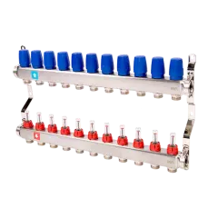 Коллектор с расходомерами, 11 выхода