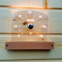 Подборка термометров с подсветкой для сауны