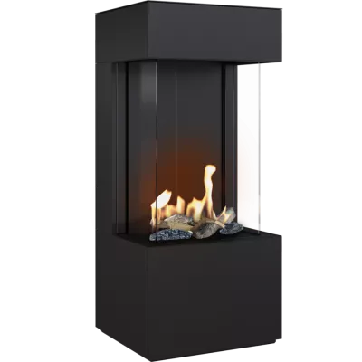 Каминокомплект газовый Kratki PRO LEO HOME BOX LP/45/68/G31/37MBAR/C (баллон)