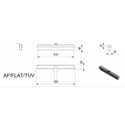 Прямоугольный контейнер FLAT, TUV(AF/FLAT/TUV)