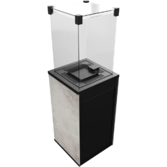 PATIO/MINI/M/G31/37MBAR/Q/O/G - OXIDE GRIGIO, с ручным управлением