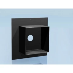 Проходная разделка с полимерным покрытием 0,5 d-210, 600 х 600
