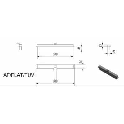 Прямоугольный контейнер FLAT, TUV(AF/FLAT/TUV)