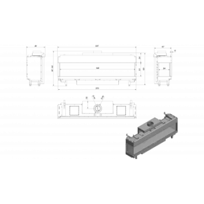 фото Газовая топка LEO/L/200/G31/37MBAR (баллонный газ)