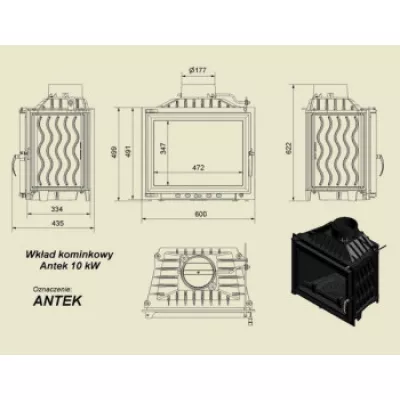 фото Топка ANTEK/180