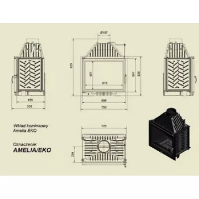 фото Топка AMELIA/EKO