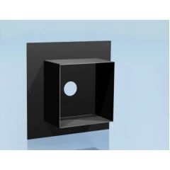 Потолочная разделка с полимерным покрытием, d-280