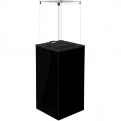 PATIO MINI/M/G31/37MBAR/CZ - черное стекло, с ручным управлением
