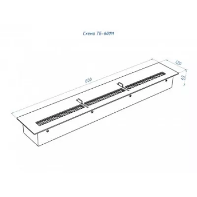 Топливный блок LUX FIRE 600 М