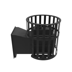 Печь-Камин Воевода 20 Д-1 сетчатый кожух