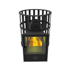 Печь-Камин Воевода 20 Д-1 сетчатый кожух