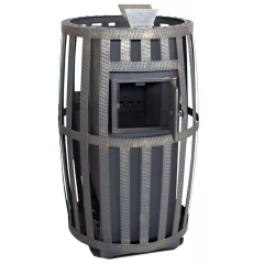 "Флагман 35" (Сетчатый кожух, Закрытая каменка)