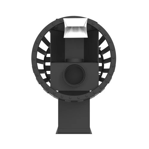 Печь-камин "Витязь" 18 Д-2 (Закрытая каменка нерж, Сетчатый кожух)