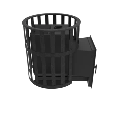 Печь-камин "Викинг 15" Д1 Сетчатый кожух