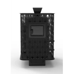 Чугунная печь с закрытой каменкой Verona 18