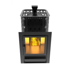 Чугунная печь с закрытой каменкой Verona 18