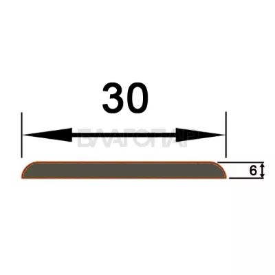 Благопар Термо Раскладка Липа (6х30мм) длина 1,0 - 3,0м купить