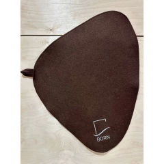 BORN, Коврик для бани, сиденье для сауны, фетр, коричневый