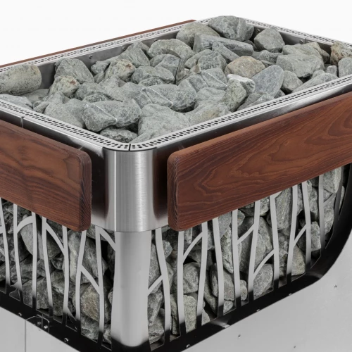 Электрическая каменка BORN STONE S150E 15 кВт, для сауны и бани с выносным управлением