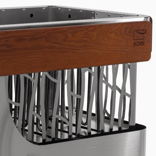 Электрическая каменка BORN STONE S150E 15 кВт, для сауны и бани с выносным управлением