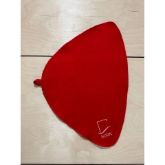 BORN, Коврик для бани, сиденье для сауны, фетр, красный