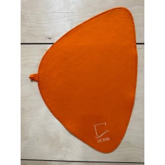 BORN, Коврик для бани, сиденье для сауны, фетр, оранжевый