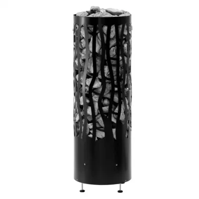 Электрическая каменка BORN RAIN R90E BLACK 9 кВТ, для сауны и бани фотография