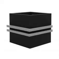 Настенный светильник Cube "Braces" черный