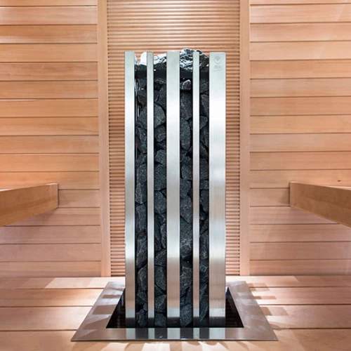 Фланец для встраивания, нерж.сталь, квадратный 560 (для Monolith 6,9 и 9 кВт)