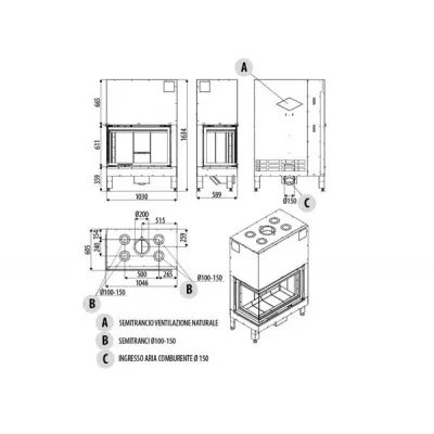 купить MCZ Plasma 95 dx угловое стекло левое